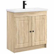 Badkamermeubelset Sonoma Eiken 78,5 x 37,5 x 81 cm Bewerkt hout