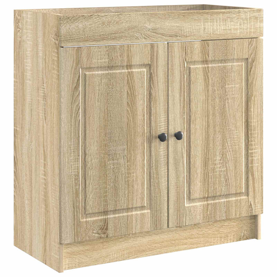 Badkamermeubelset Sonoma Eiken 78,5 x 37,5 x 81 cm Bewerkt hout