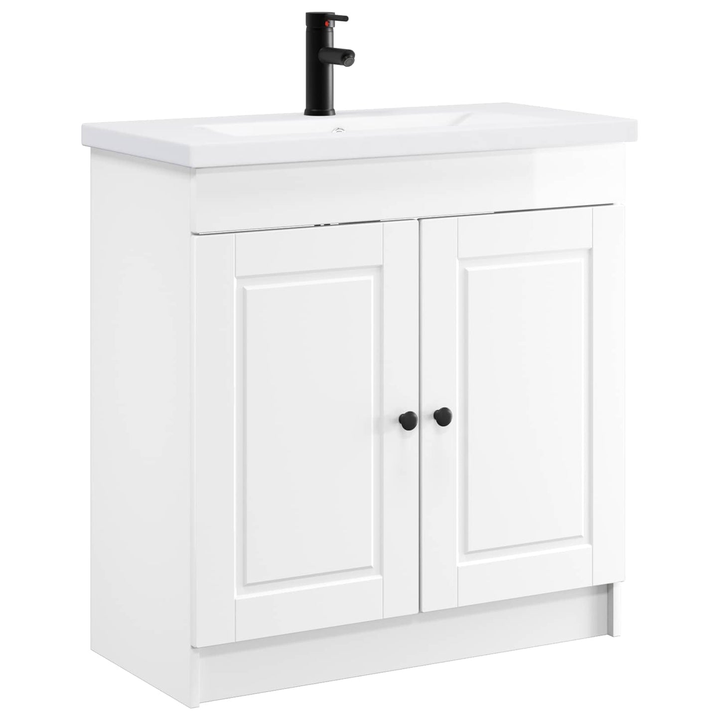 Badkamermeubelset Hoogglans Wit 78,5 x 37,5 x 81 cm