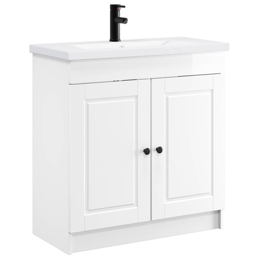 Badkamermeubelset Hoogglans Wit 78,5 x 37,5 x 81 cm