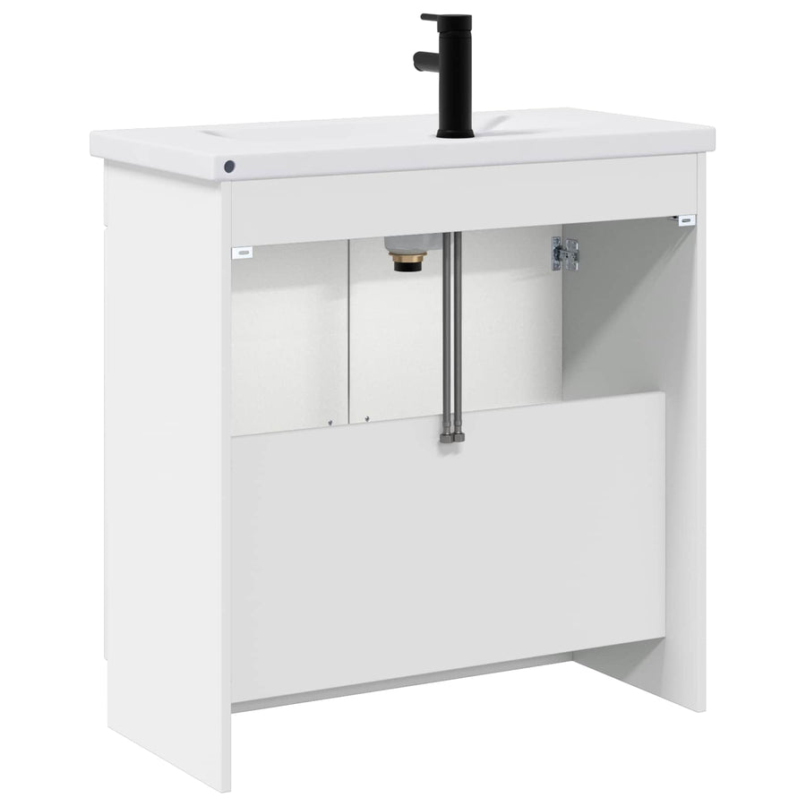 Badkamermeubelset Hoogglans Wit 78,5 x 37,5 x 81 cm