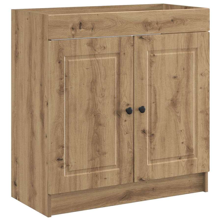 Badkamermeubelset Artisanaal eiken 78,5 x 37,5 x 81 cm