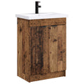 Badkamermeubelset Oud hout 56 x 37,5 x 81 cm Bewerkt hout