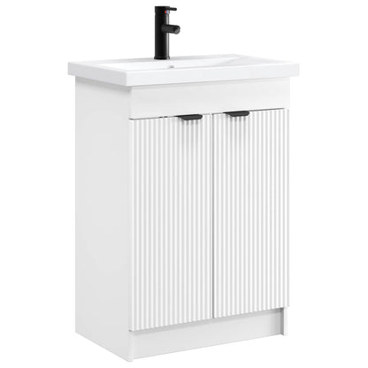 Badkamermeubelset Wit 78,5 x 37,5 x 81 cm Bewerkt hout