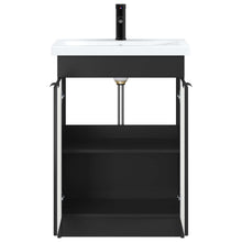 Badkamermeubelset Zwart 78,5 x 37,5 x 81 cm Bewerkt hout