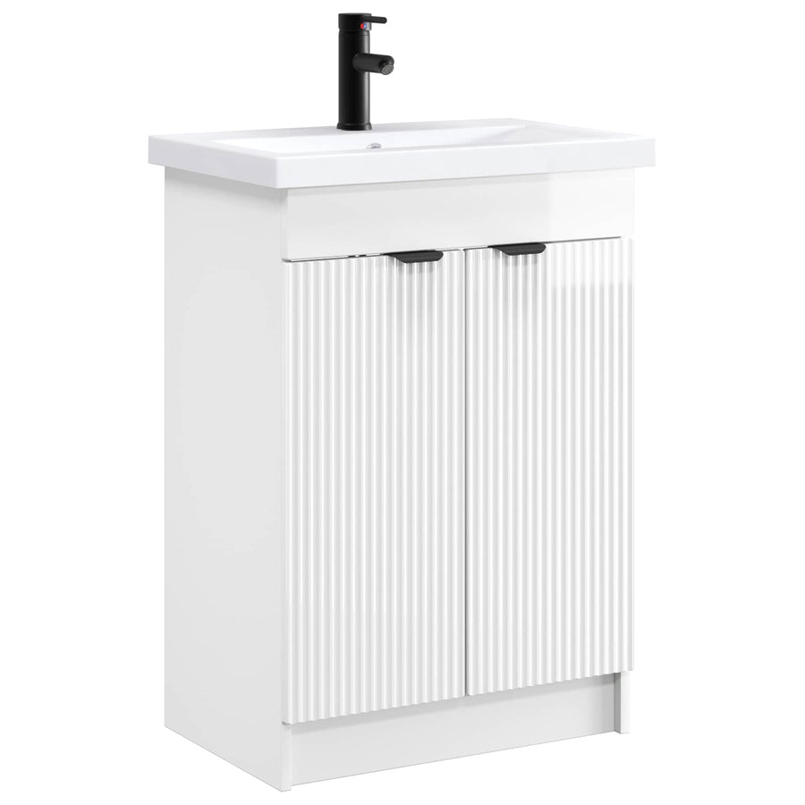 Badkamermeubelset Hoogglans Wit 78,5 x 37,5 x 81 cm