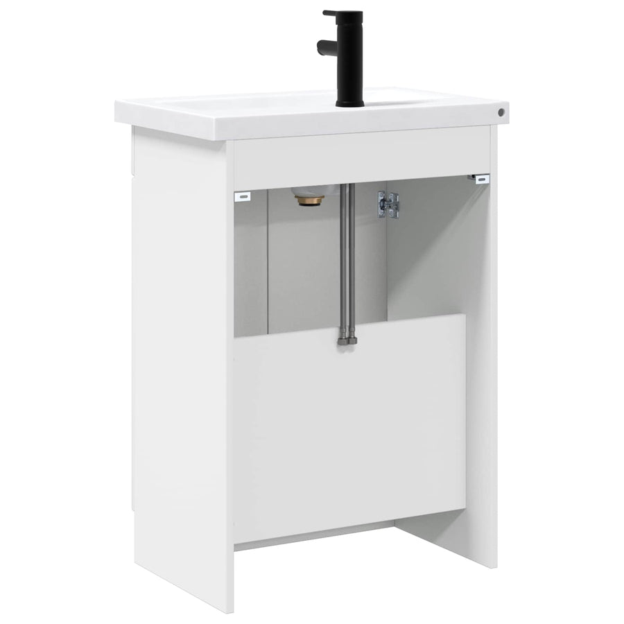 Badkamermeubelset Hoogglans Wit 78,5 x 37,5 x 81 cm
