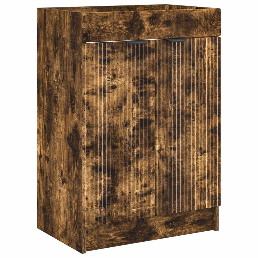 Badkamermeubelset Gerookt eiken 78,5 x 37,5 x 81 cm