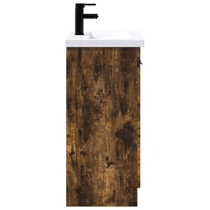 Badkamermeubelset Gerookt eiken 78,5 x 37,5 x 81 cm