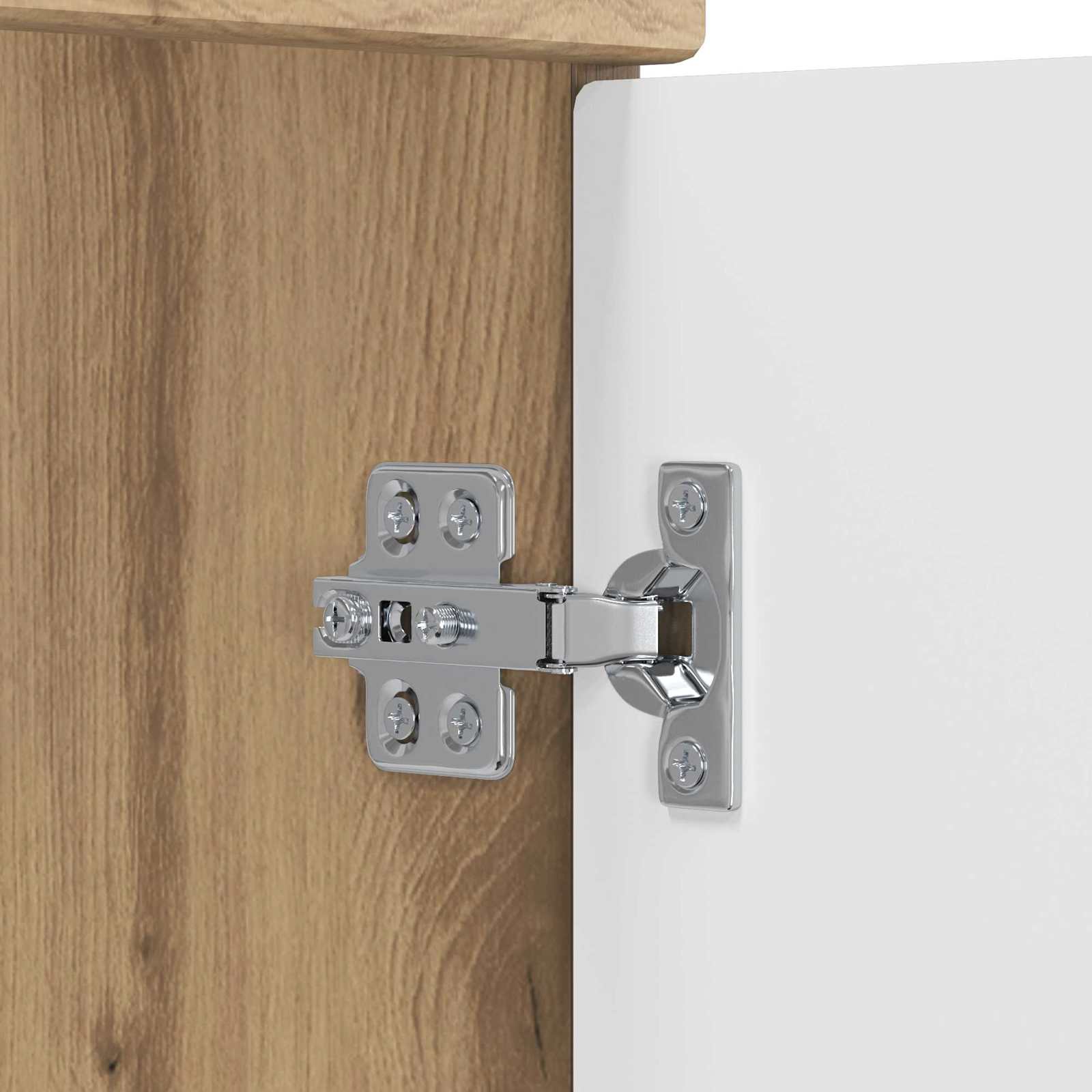 Badkamermeubelset Artisanaal eiken 78,5 x 37,5 x 81 cm