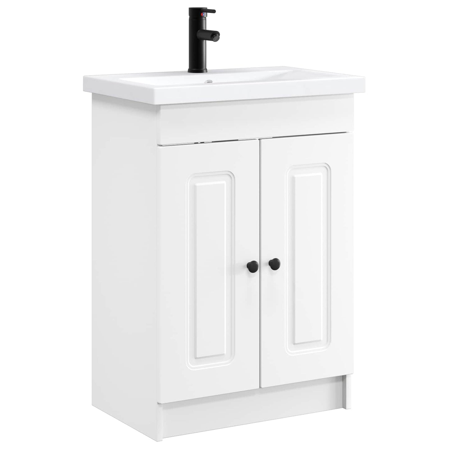 Badkamermeubelset Wit 78,5 x 37,5 x 81 cm Bewerkt hout