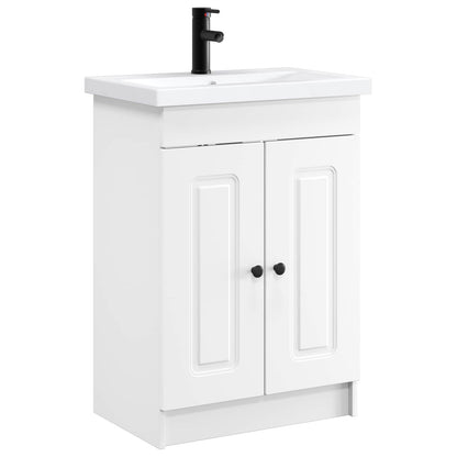 Badkamermeubelset Wit 78,5 x 37,5 x 81 cm Bewerkt hout