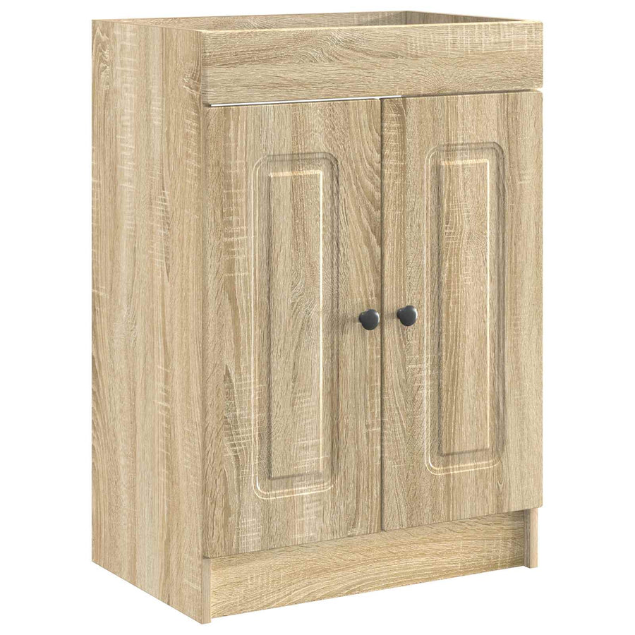 Badkamermeubelset Sonoma Eiken 78,5 x 37,5 x 81 cm Bewerkt hout