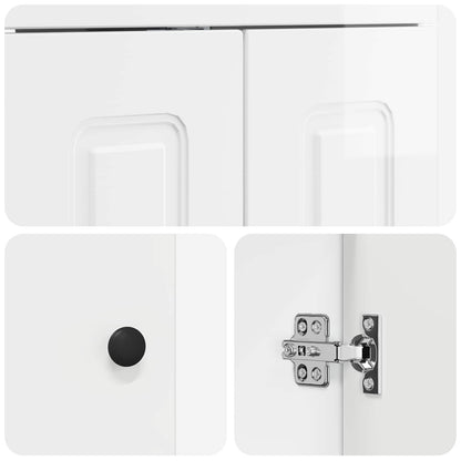 Badkamermeubelset Hoogglans Wit 78,5 x 37,5 x 81 cm