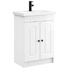 Badkamermeubelset 78,5x37,5x81 cm hoogglans wit