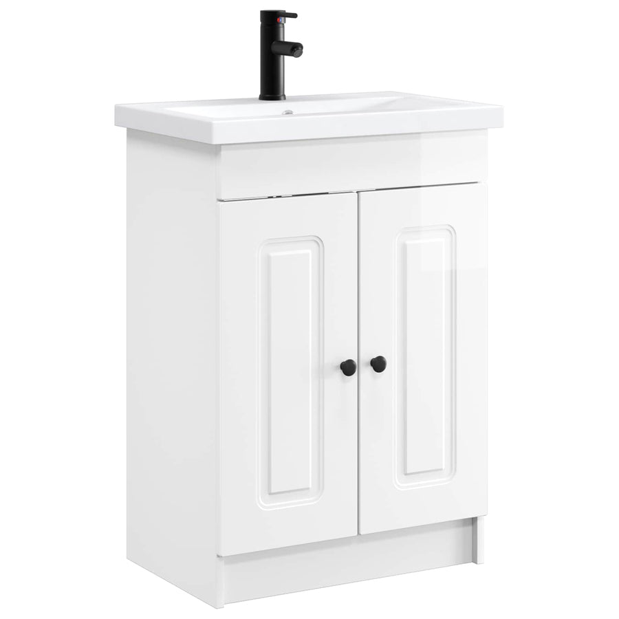 Badkamermeubelset Hoogglans Wit 78,5 x 37,5 x 81 cm