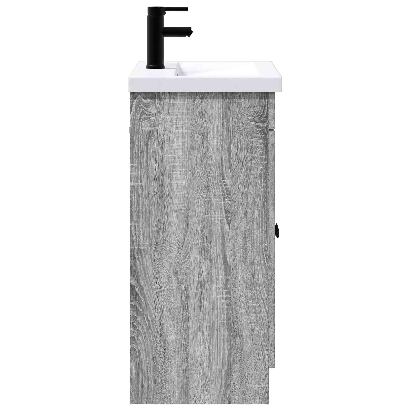 Badkamermeubelset Grijs Sonoma 78,5 x 37,5 x 81 cm Bewerkt hout