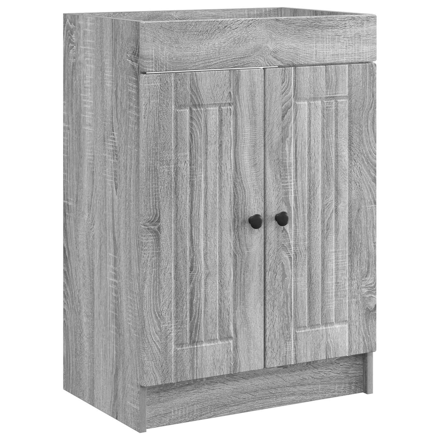 Badkamermeubelset Grijs Sonoma 56 x 37,5 x 81 cm Bewerkt hout