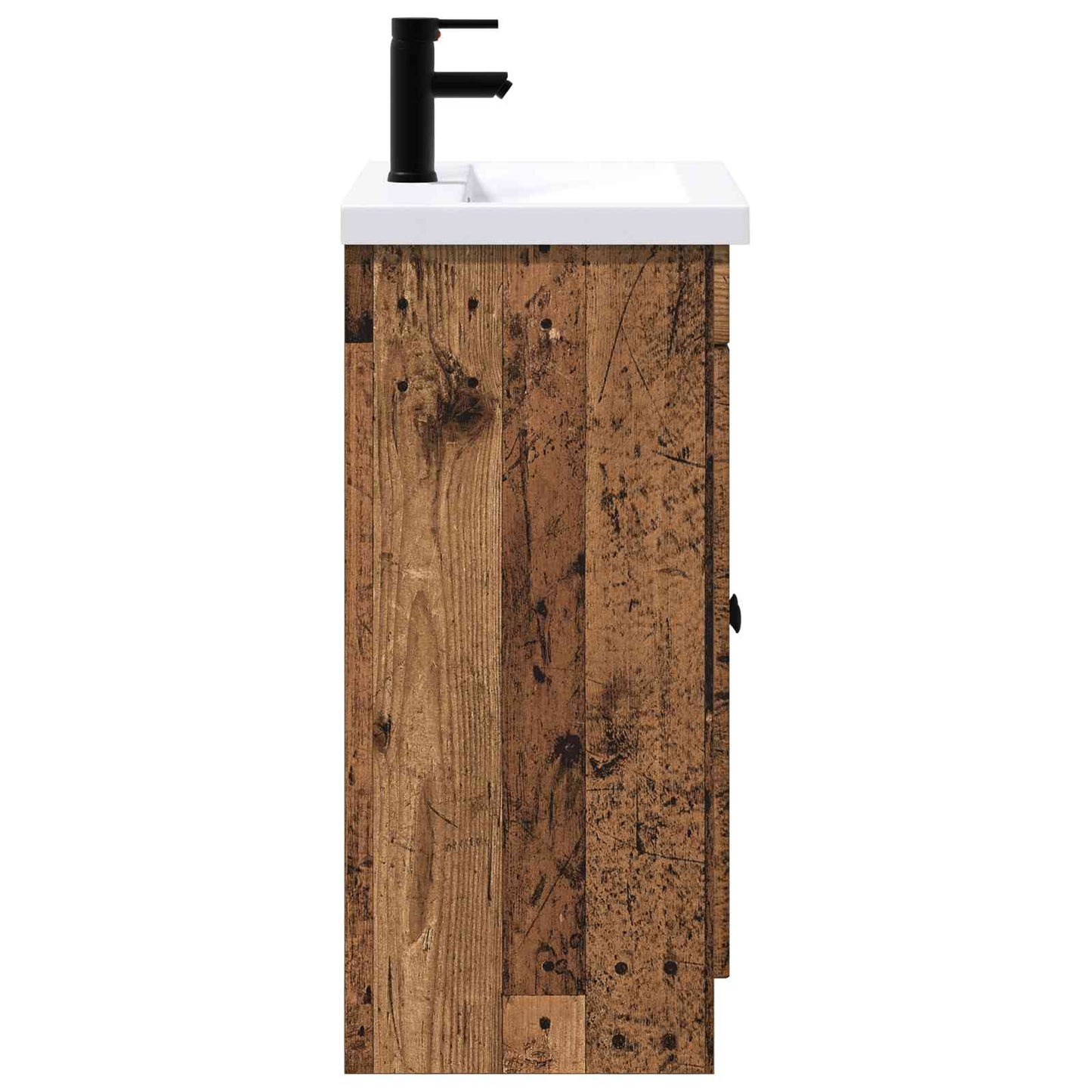 Badkamermeubelset Oud hout 56 x 37,5 x 81 cm Bewerkt hout