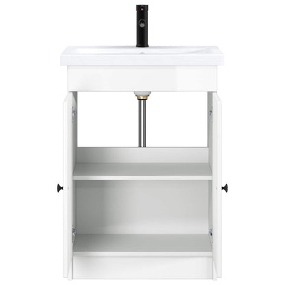 Badkamermeubelset Hoogglans Wit 78,5 x 37,5 x 81 cm