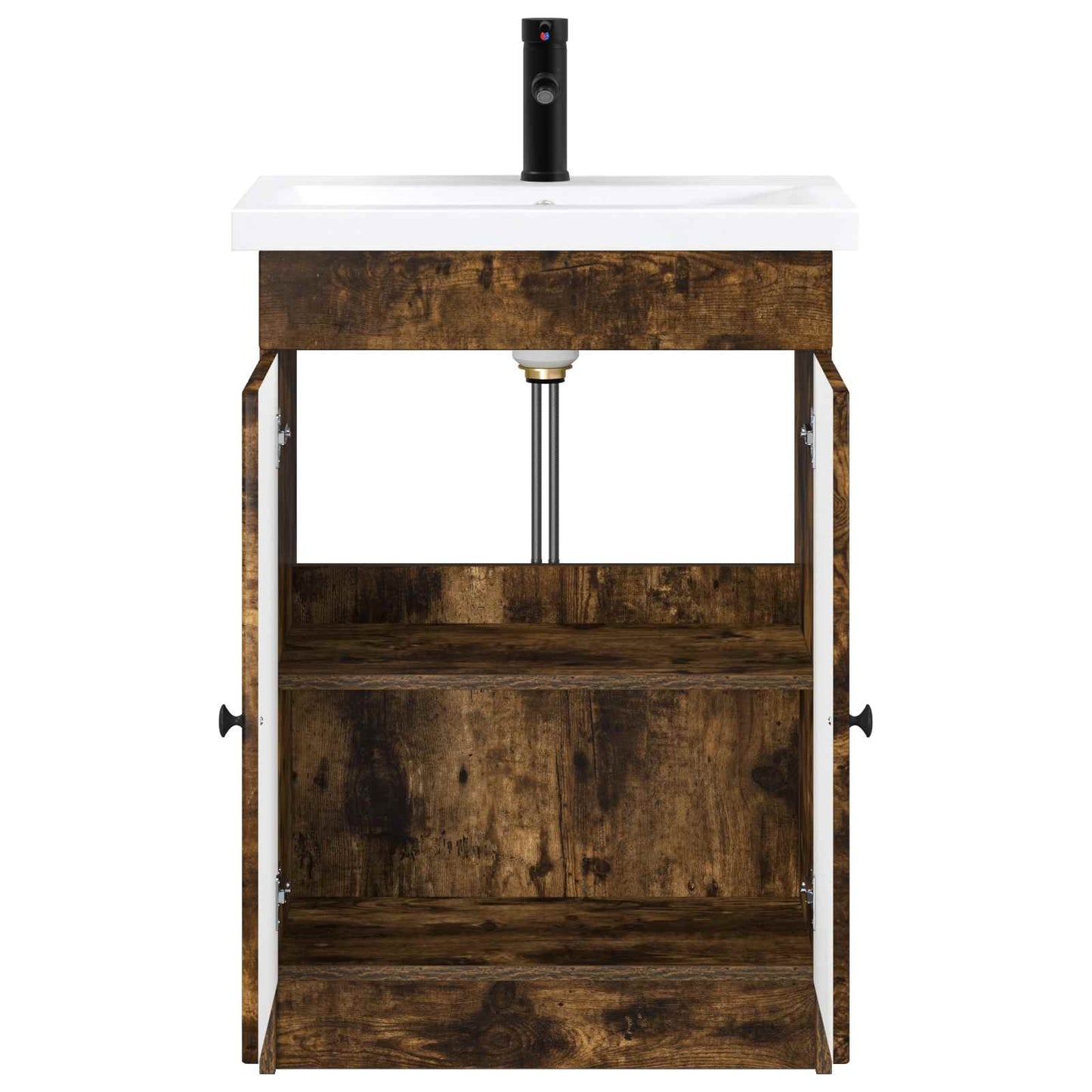 Badkamermeubelset Gerookt eiken 78,5 x 37,5 x 81 cm