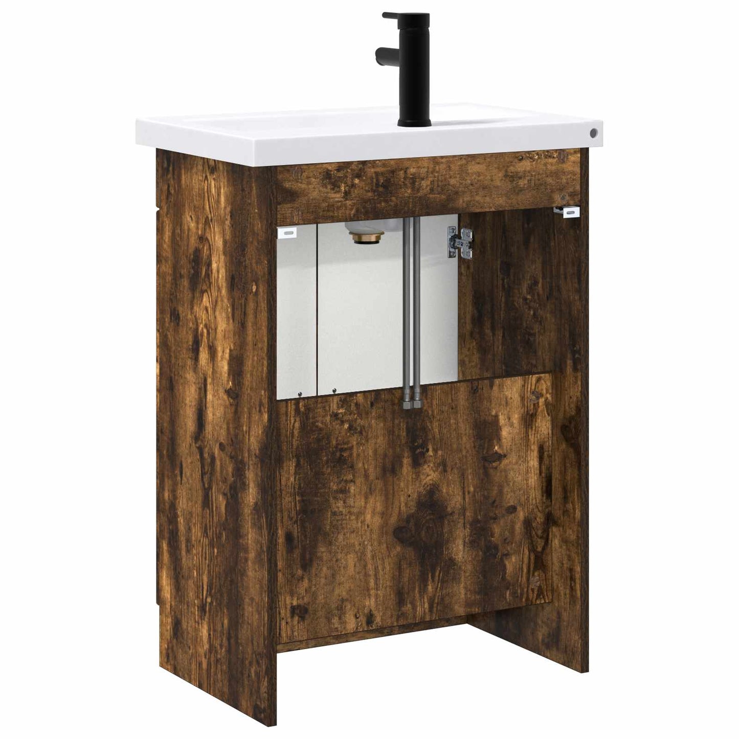 Badkamermeubelset Gerookt eiken 78,5 x 37,5 x 81 cm