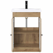 Badkamermeubelset Artisanaal eiken 78,5 x 37,5 x 81 cm