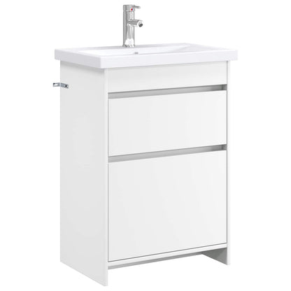 Badkamermeubelset Wit 61 x 40 x 84,5 cm Bewerkt hout