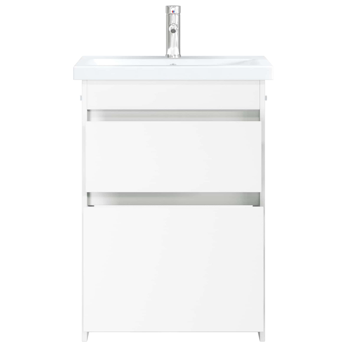 Badkamermeubelset Wit 61 x 40 x 84,5 cm Bewerkt hout