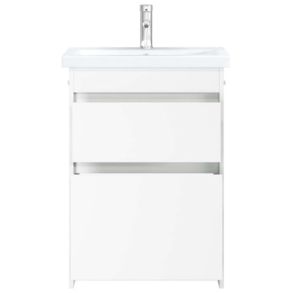 Badkamermeubelset Wit 61 x 40 x 84,5 cm Bewerkt hout