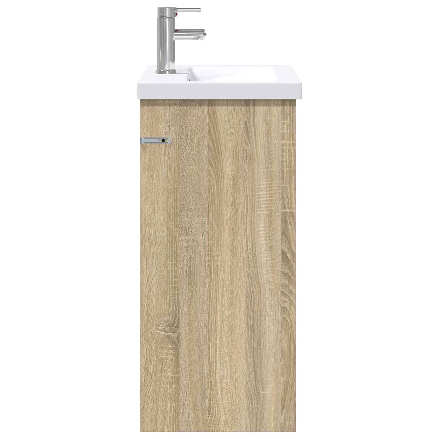 Badkamermeubelset Sonoma Eiken 61 x 40 x 84,5 cm Bewerkt hout