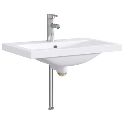 Badkamermeubelset Gerookt eiken 61 x 40 x 84,5 cm Bewerkt hout