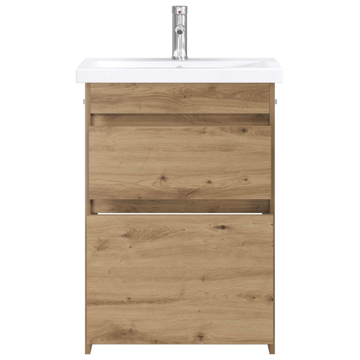 Badkamermeubelset Artisanaal eiken 61 x 40 x 84,5 cm