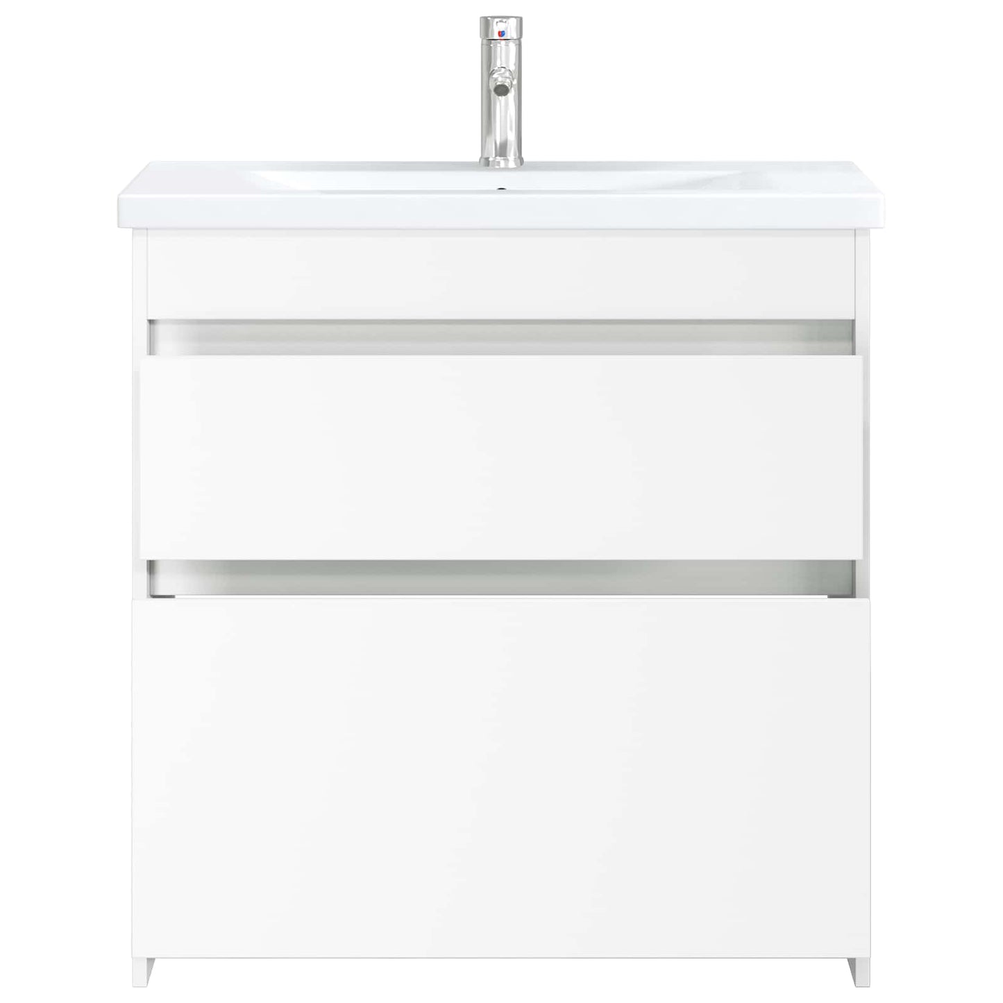 Badkamermeubelset Wit 81 x 40 x 84,5 cm Bewerkt hout