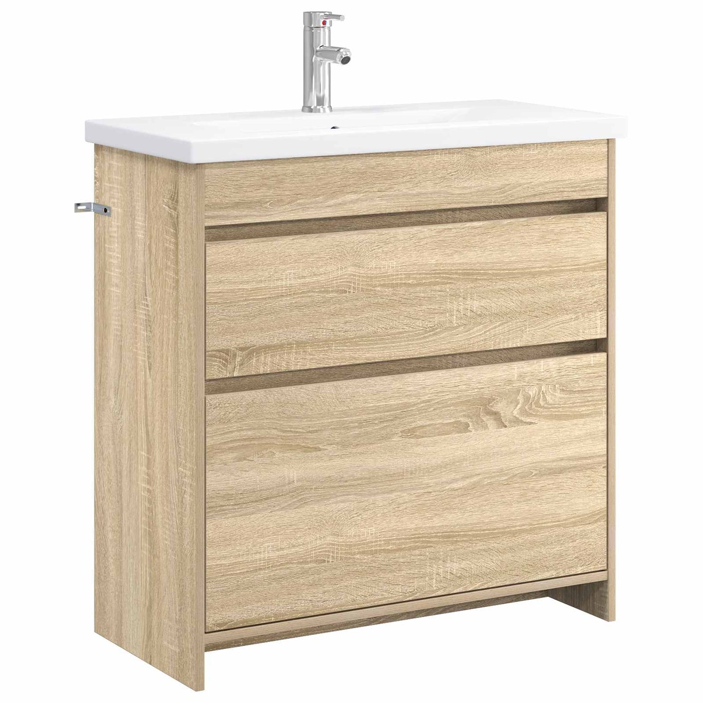 Badkamermeubelset Sonoma Eiken 81 x 40 x 84,5 cm Bewerkt hout