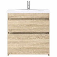 Badkamermeubelset Sonoma Eiken 81 x 40 x 84,5 cm Bewerkt hout