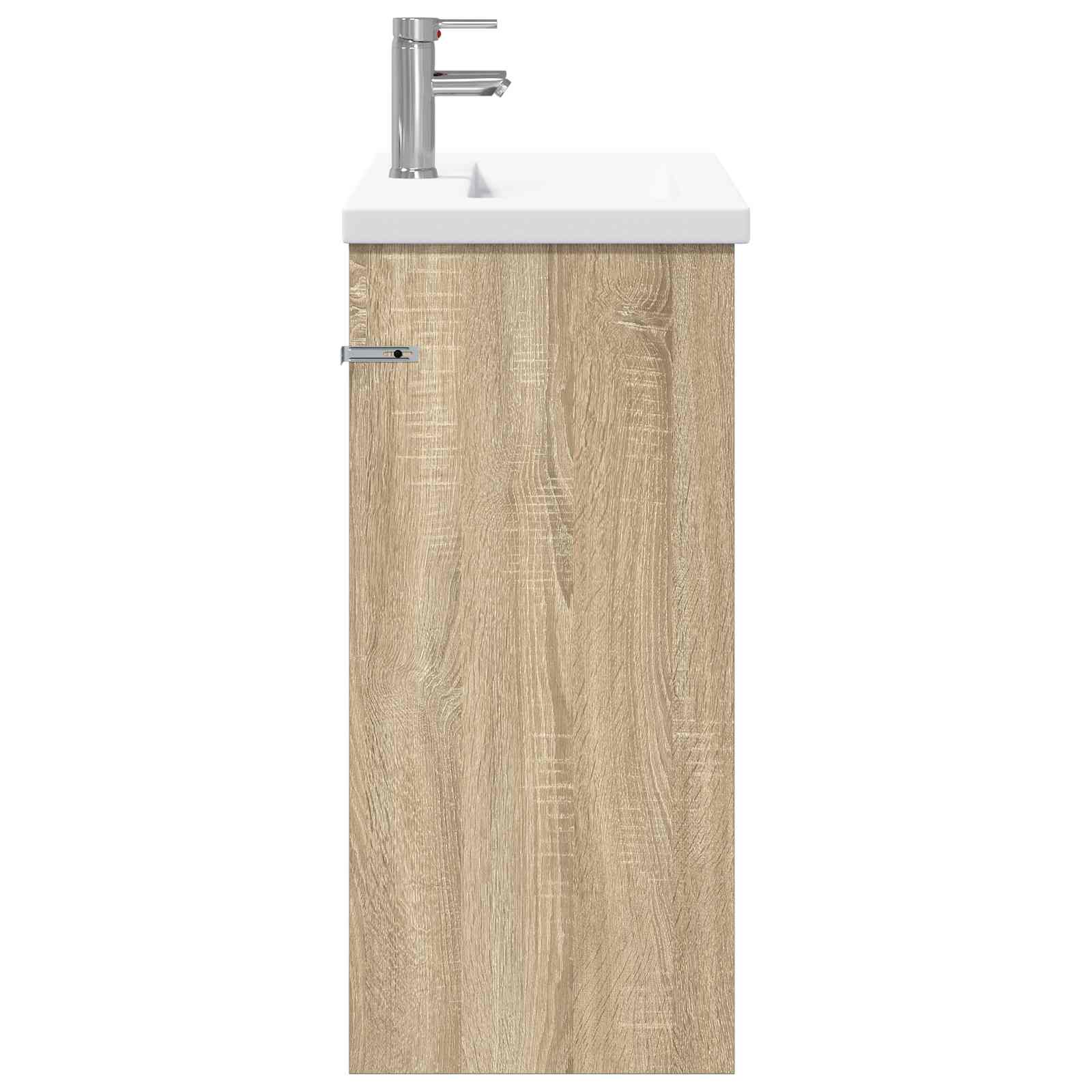 Badkamermeubelset Sonoma Eiken 81 x 40 x 84,5 cm Bewerkt hout