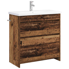 Badkamermeubelset Oud hout 81 x 40 x 84,5 cm Bewerkt hout