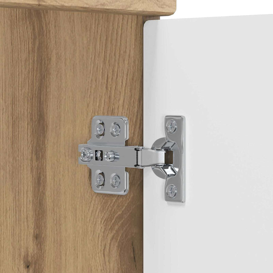 Badkamermeubelset Artisanaal eiken 81 x 40 x 84,5 cm