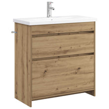 Badkamermeubelset Artisanaal eiken 81 x 40 x 84,5 cm