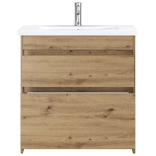 Badkamermeubelset Artisanaal eiken 81 x 40 x 84,5 cm