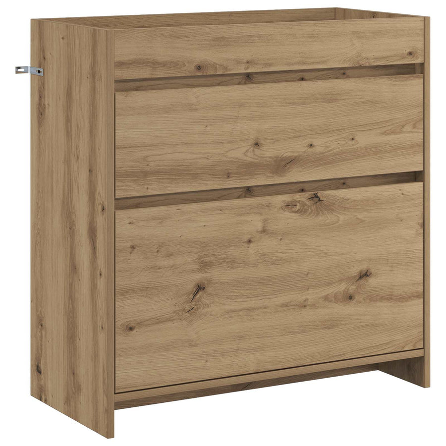 Badkamermeubelset Artisanaal eiken 81 x 40 x 84,5 cm