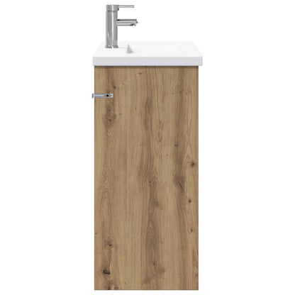 Badkamermeubelset Artisanaal eiken 81 x 40 x 84,5 cm