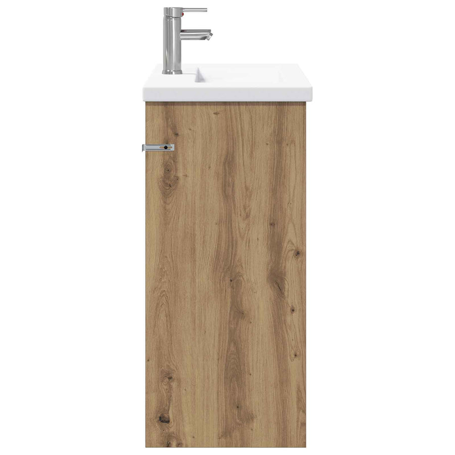 Badkamermeubelset Artisanaal eiken 81 x 40 x 84,5 cm