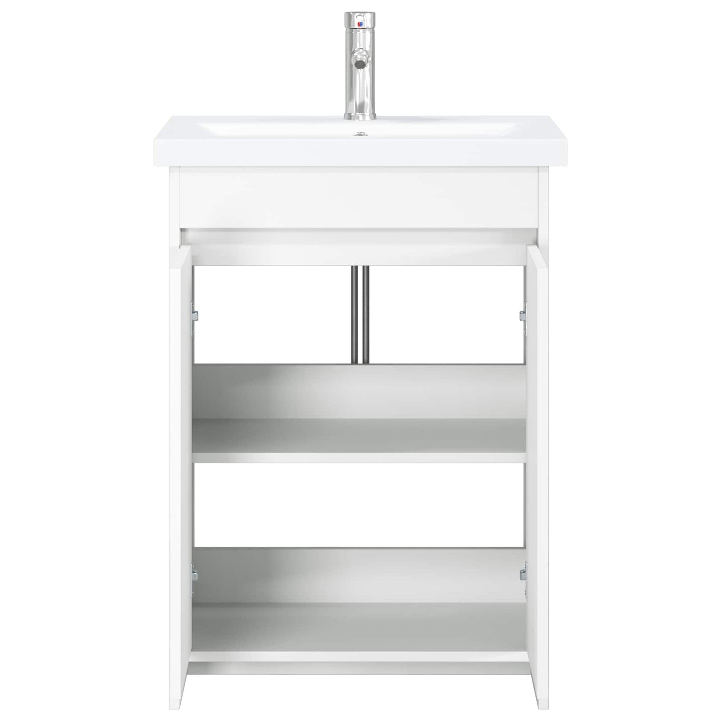 Badkamermeubelset Wit 61 x 40 x 84,5 cm Bewerkt hout