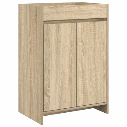 Badkamermeubelset Sonoma Eiken 61 x 40 x 84,5 cm Bewerkt hout