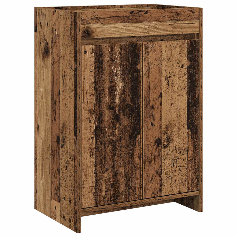 Badkamermeubelset Oud hout 61 x 40 x 84,5 cm Bewerkt hout