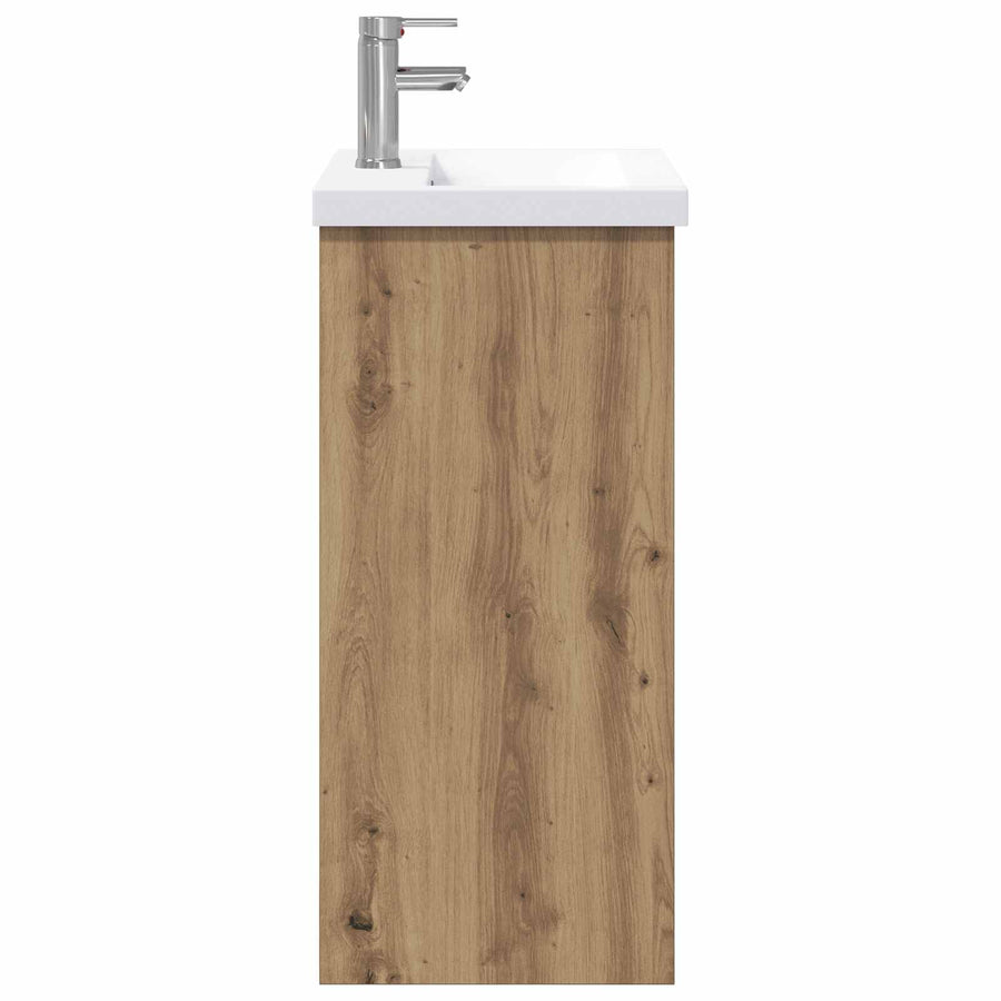 Badkamermeubelset Artisanaal eiken 61 x 40 x 84,5 cm