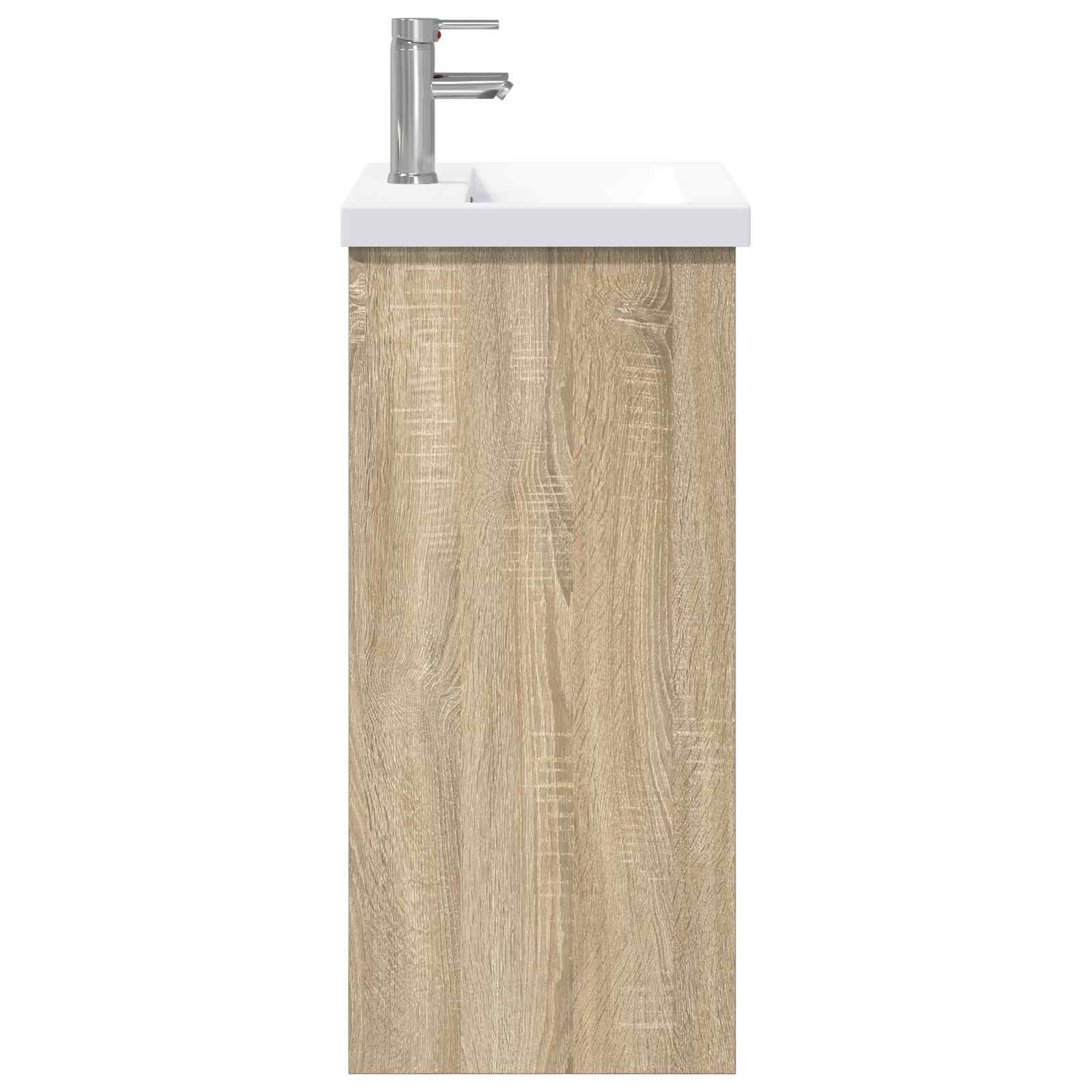 Badkamermeubelset Sonoma Eiken 81 x 40 x 84,5 cm Bewerkt hout