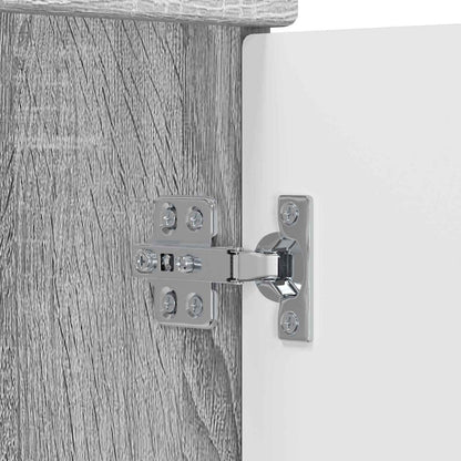 Badkamermeubelset Grijs Sonoma 81 x 40 x 84,5 cm Bewerkt hout